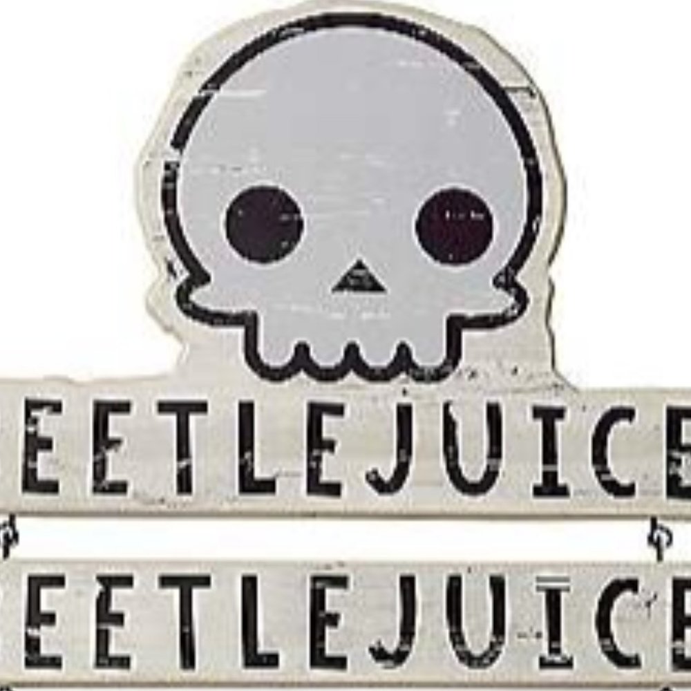 Beetlejuice -Bat Skull Sign - Picture 3 of 3